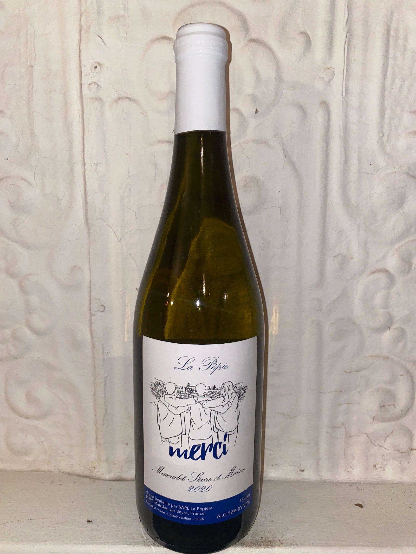 Muscadet "Merci", Pepiere 2020 (Loire Valley)-Bibber & Bell