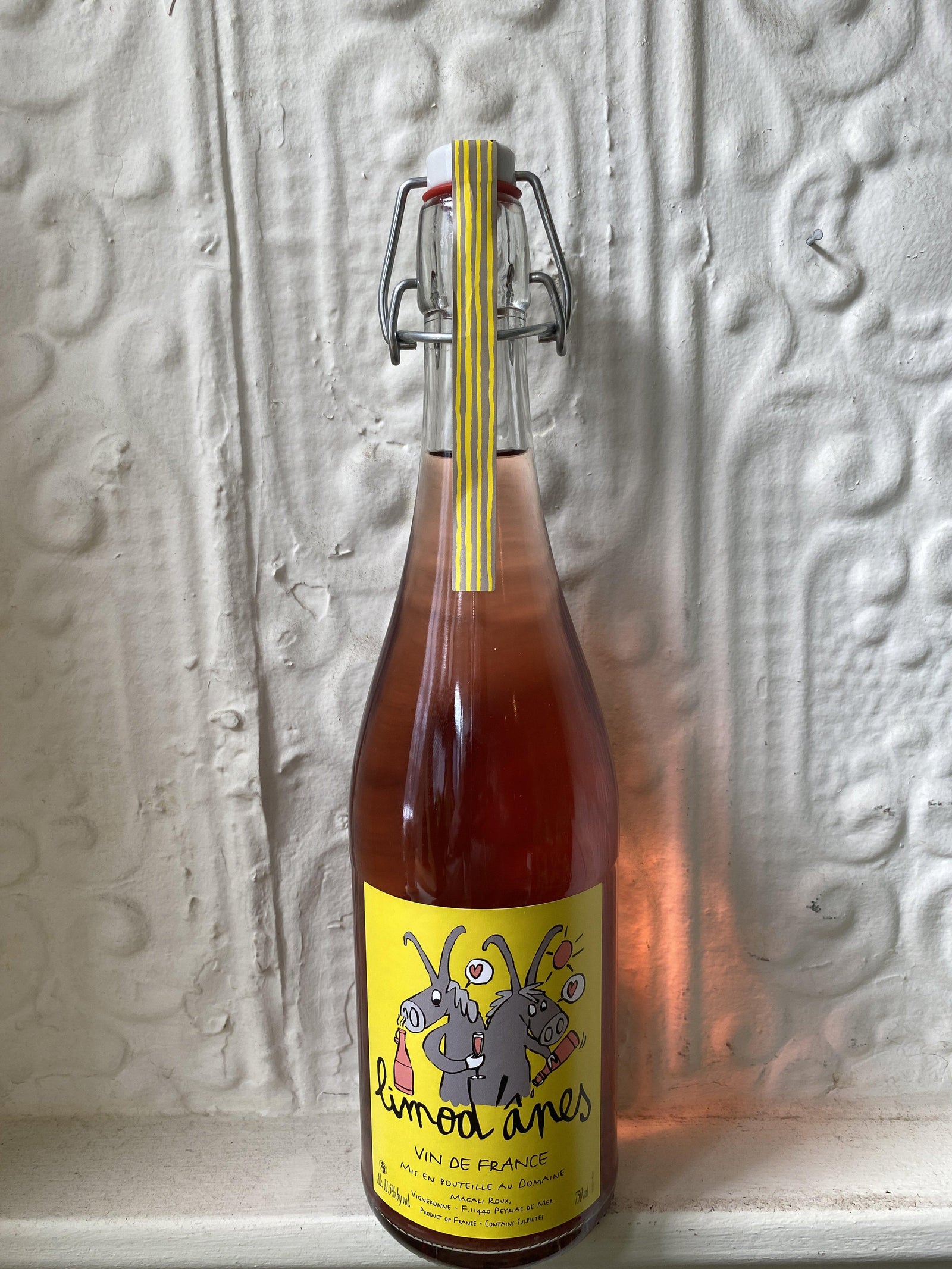 Pet-Nat Rose "Limo d'Anes", Domaine Des 2 Anes 2019 (Languedoc, France)-Wine-Bibber & Bell