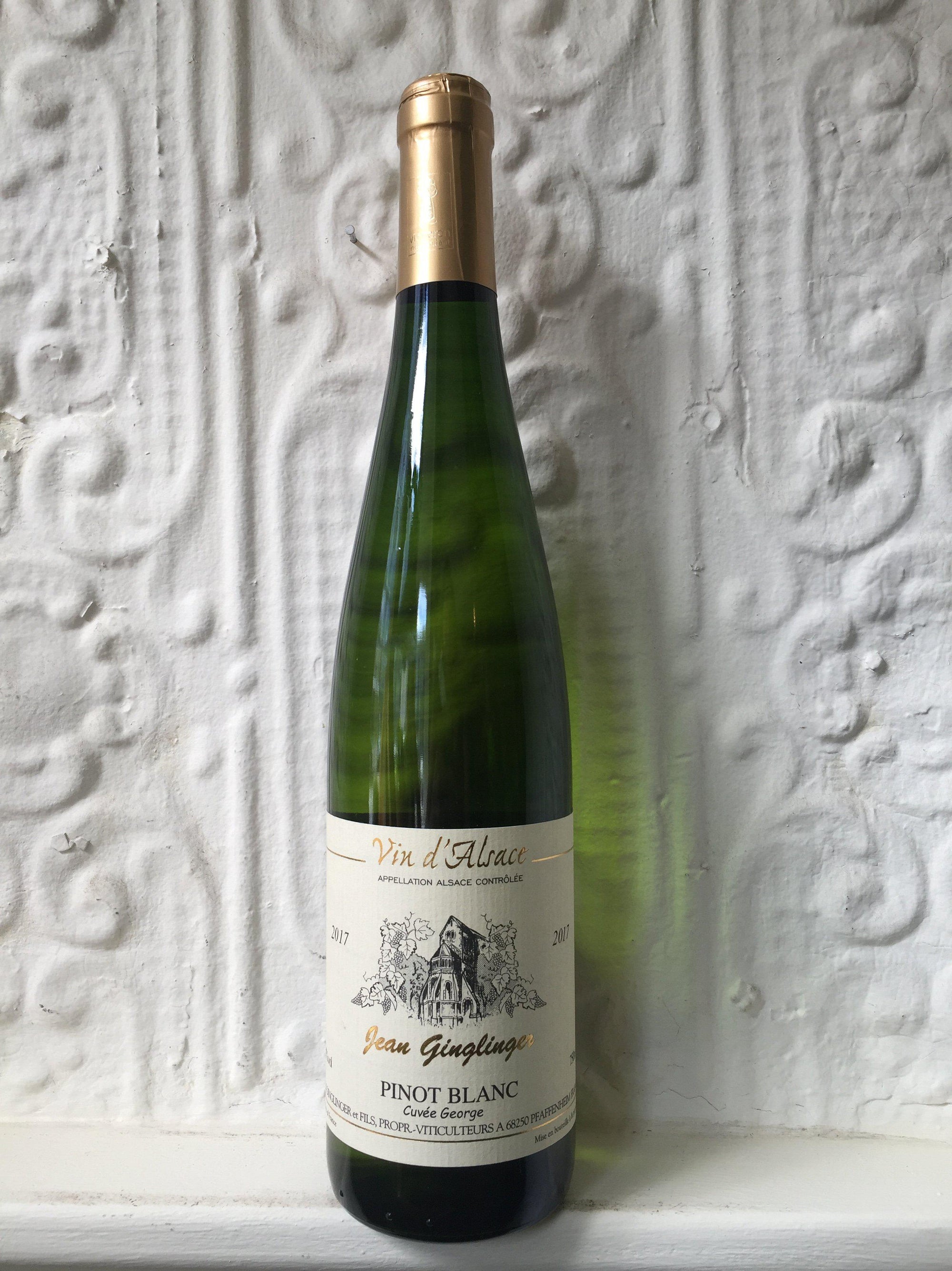 Pinot Blanc "Cuvee George", Jean Francois Ginglinger 2017 (Alsace, France)-Wine-Bibber & Bell