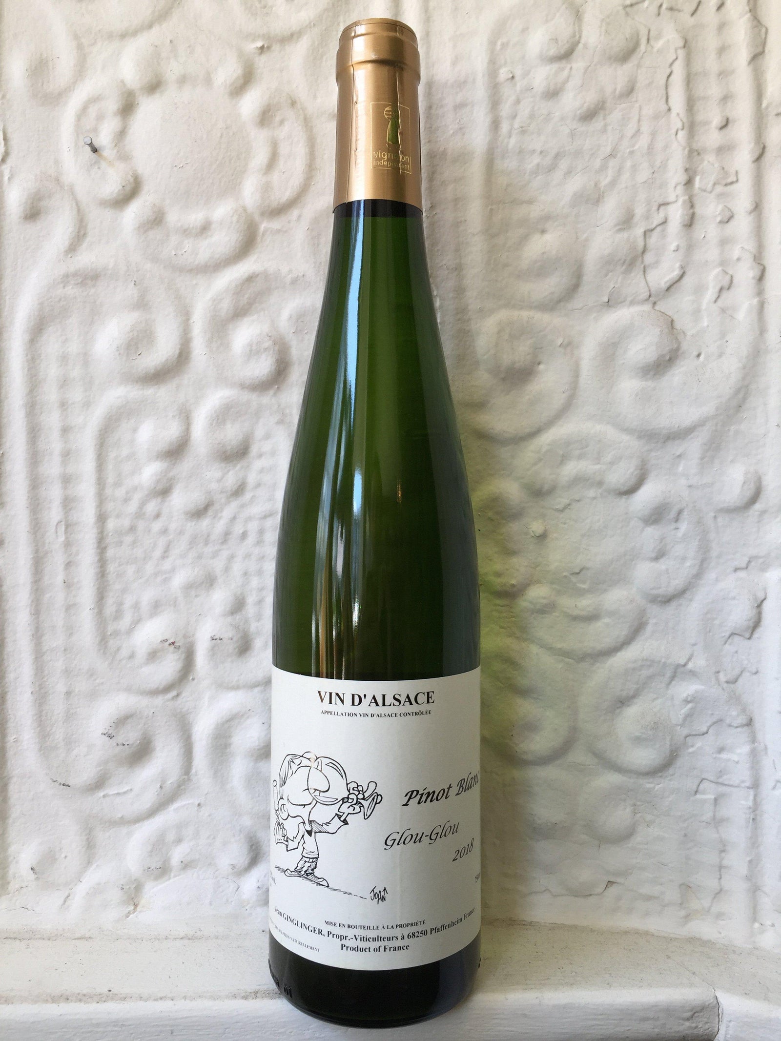 Pinot Blanc "Glou-Glou", Jean Francois Ginglinger 18 (Alsace)-Wine-Bibber & Bell