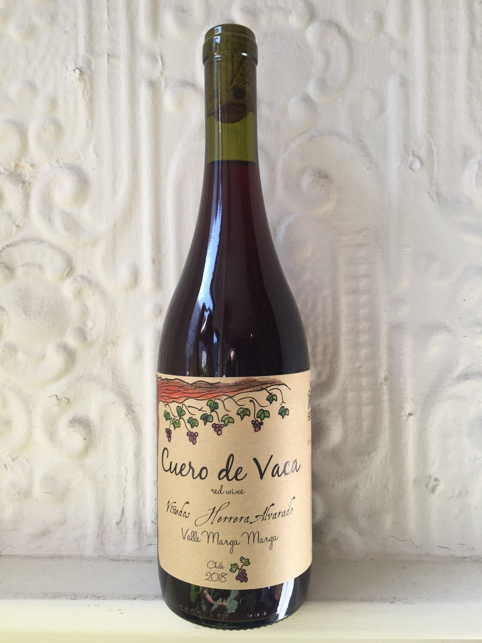 Pinot Noir "Cuero de Vaca", Herrera Alvarado 2017 (Chile)-Wine-Bibber & Bell