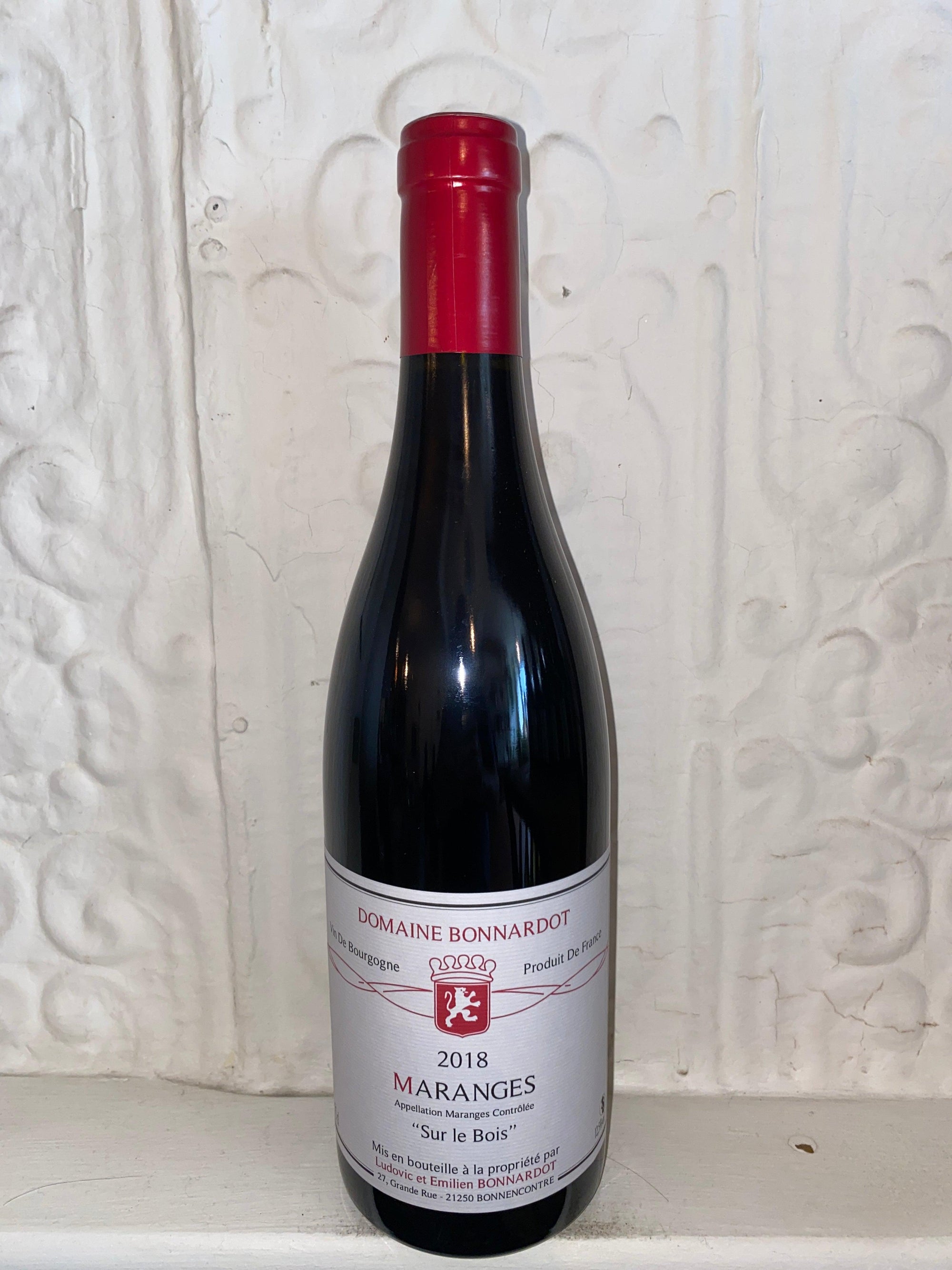 Pinot Noir Maranges, Domaine Bonnardot 2018 (Burgundy, France)-Wine-Bibber & Bell