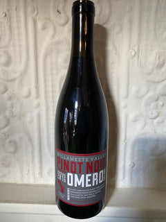 Pinot Noir, Omero Cellars 2016 (Wilamette Valley, Oregon)