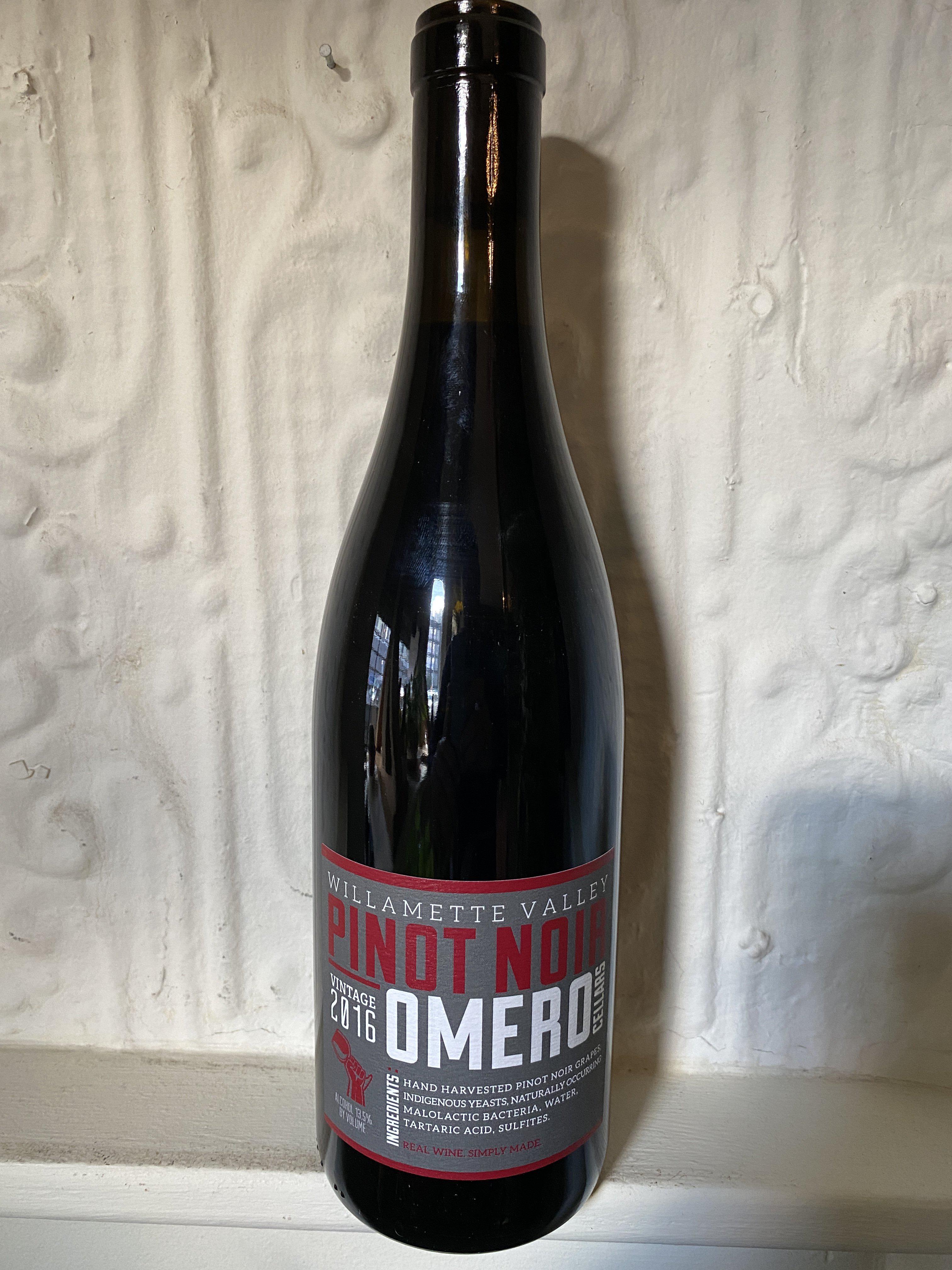 Pinot Noir, Omero Cellars 2016 (Wilamette Valley, Oregon)