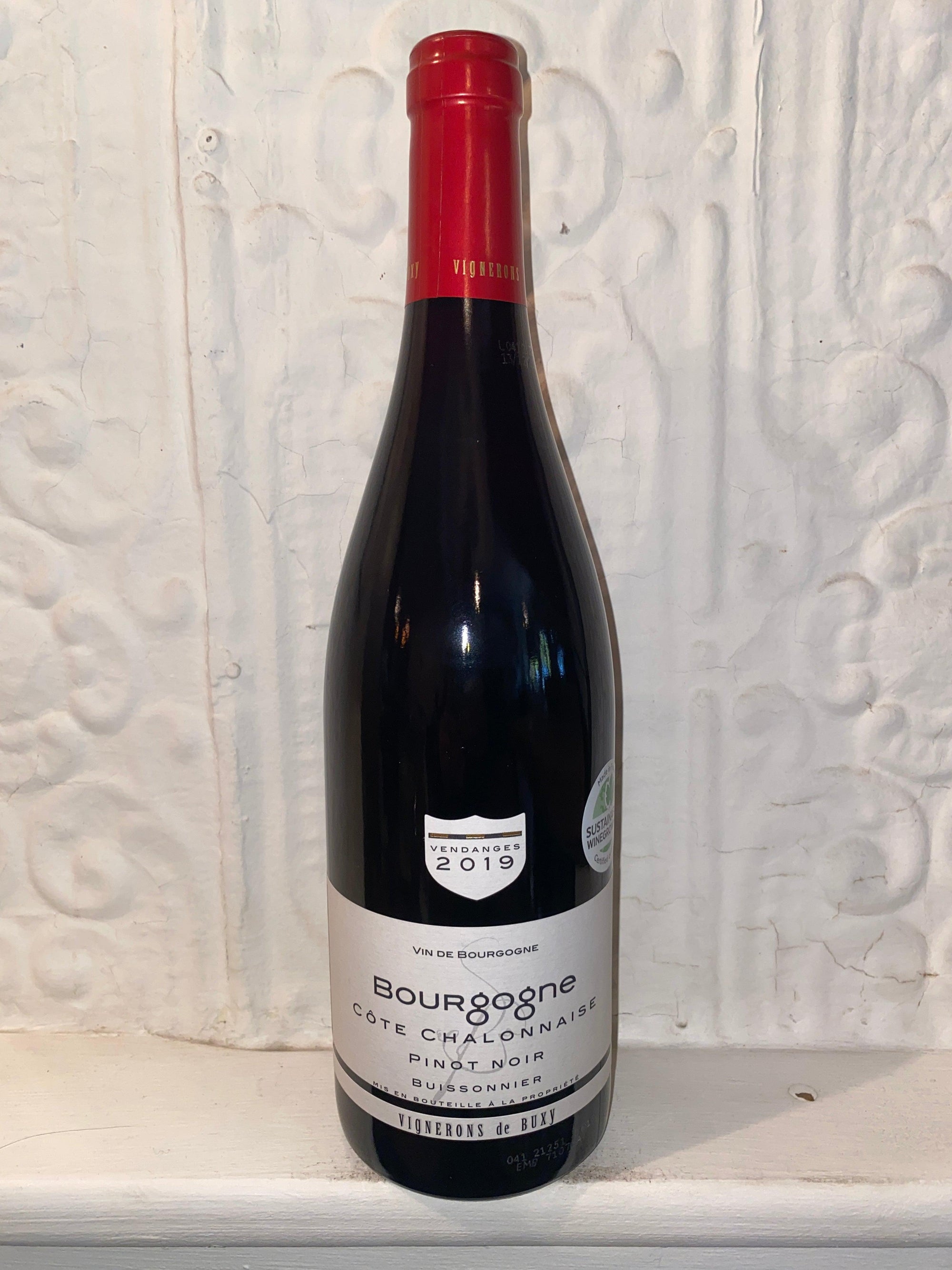 Pinot Noir, Vignerons de Buxy 2019 (Burgundy, France)-Wine-Bibber & Bell