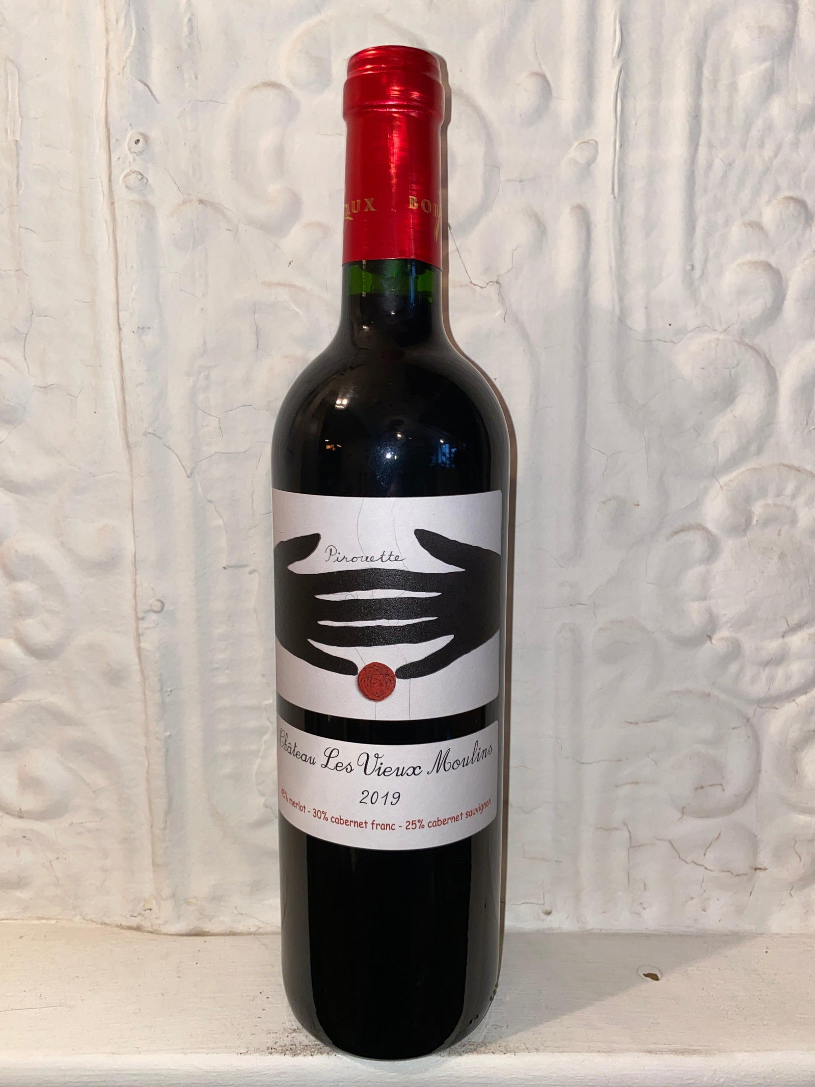 Pirouette, Chateau les Vieux Moulins 2019 (Bordeaux, France)-Wine-Bibber & Bell
