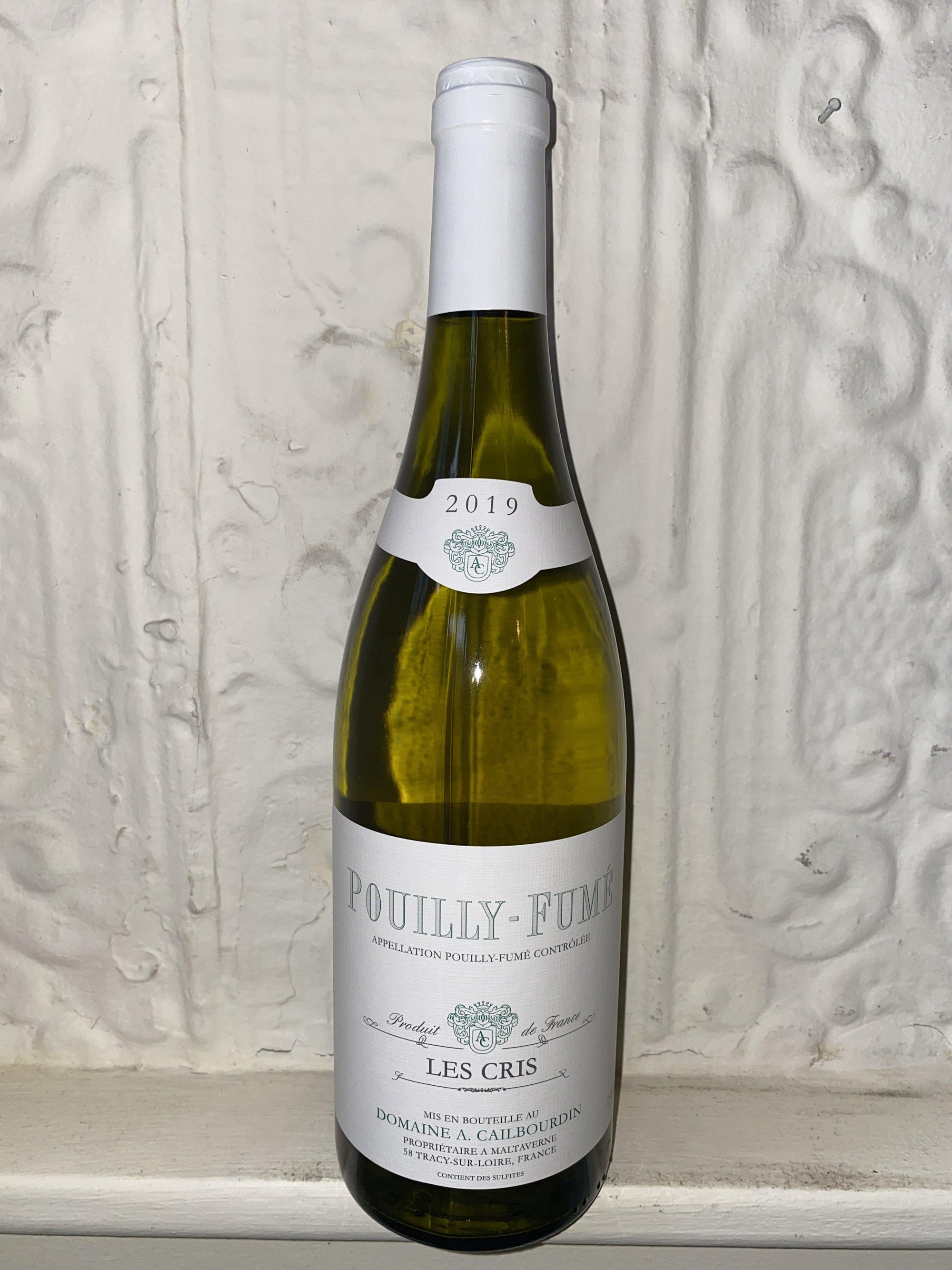 Pouilly Fume "Les Cris", Alain Calbourdin 2019 (Loire, France)-Wine-Bibber & Bell