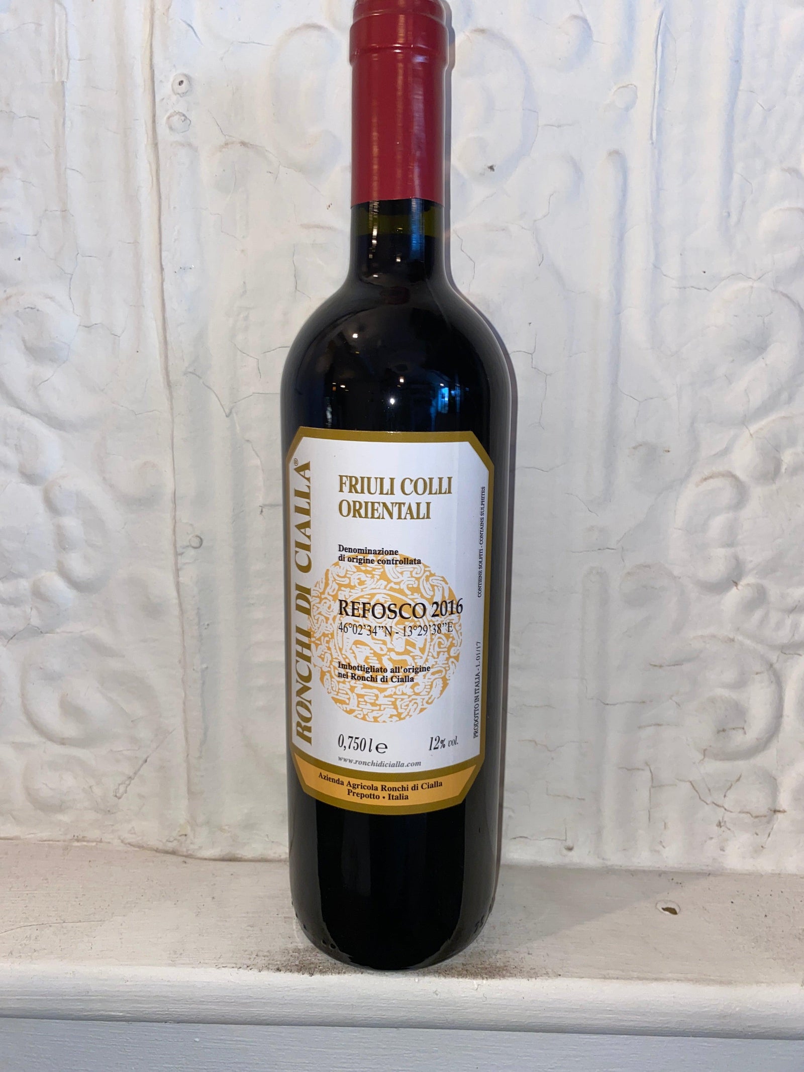 Refosco, Ronchi di Cialla 2016 (Friuli, Italy)-Bibber & Bell