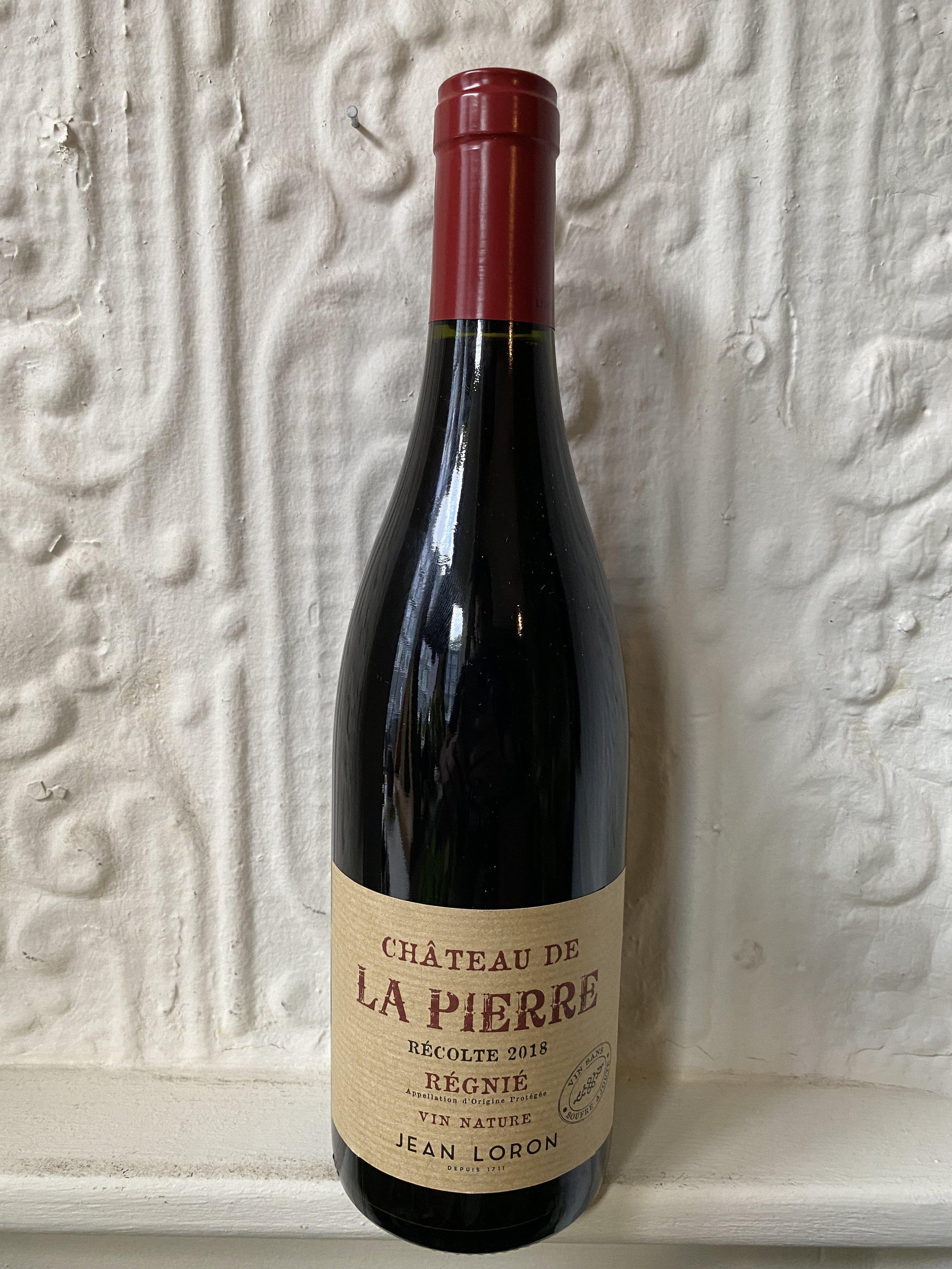 Regnie Sans Soufre, Chateau de la Pierre 2018 (Beaujolais, France)-Wine-Bibber & Bell