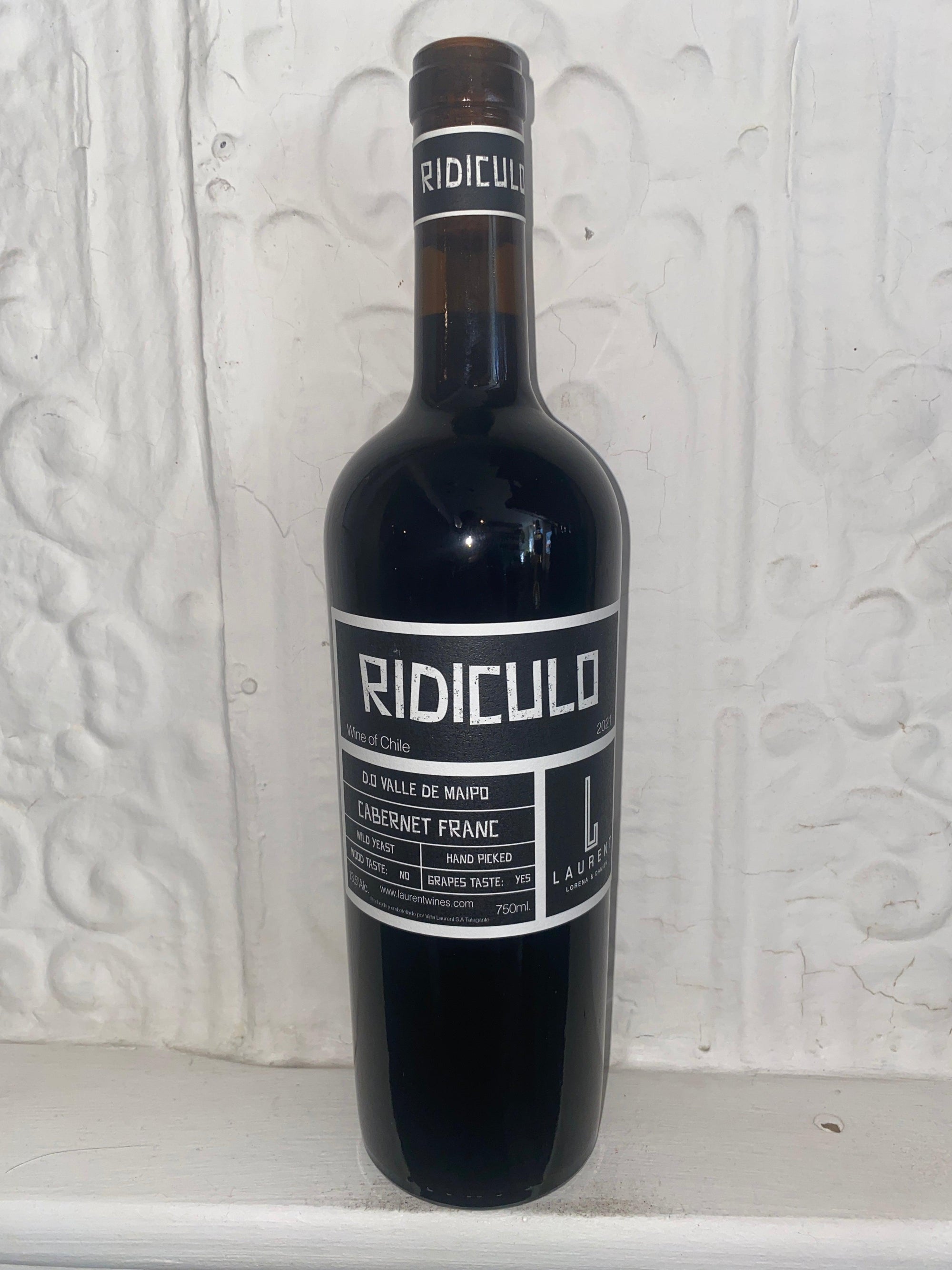 Ridiculo Cabernet Franc, Vina Laurent 2021 (Maipo, Chile)-Wine-Bibber & Bell