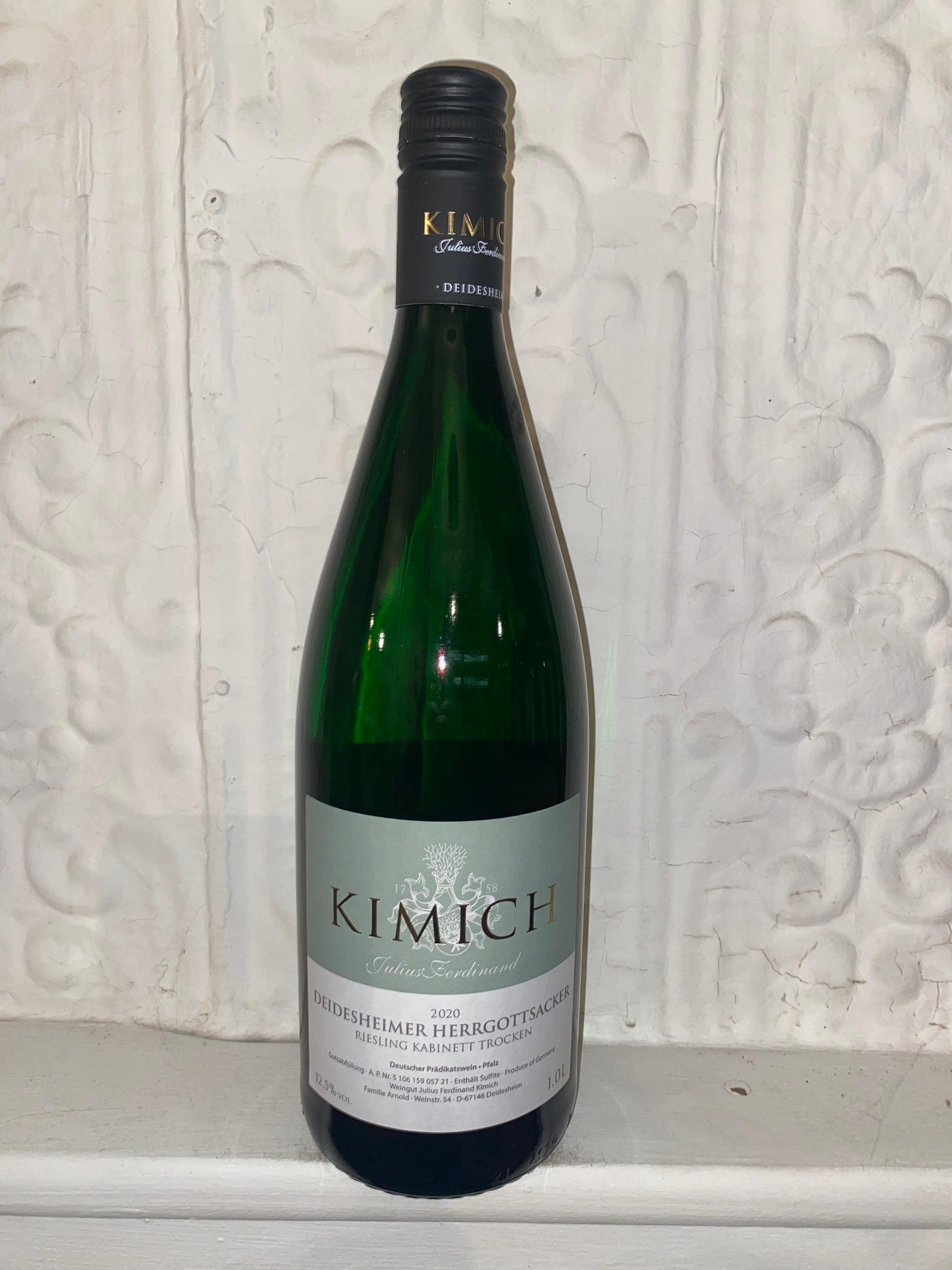 Riesling Kabinett Trocken Liter, Kimich 2021 (Pfalz, Germany)-Bibber & Bell