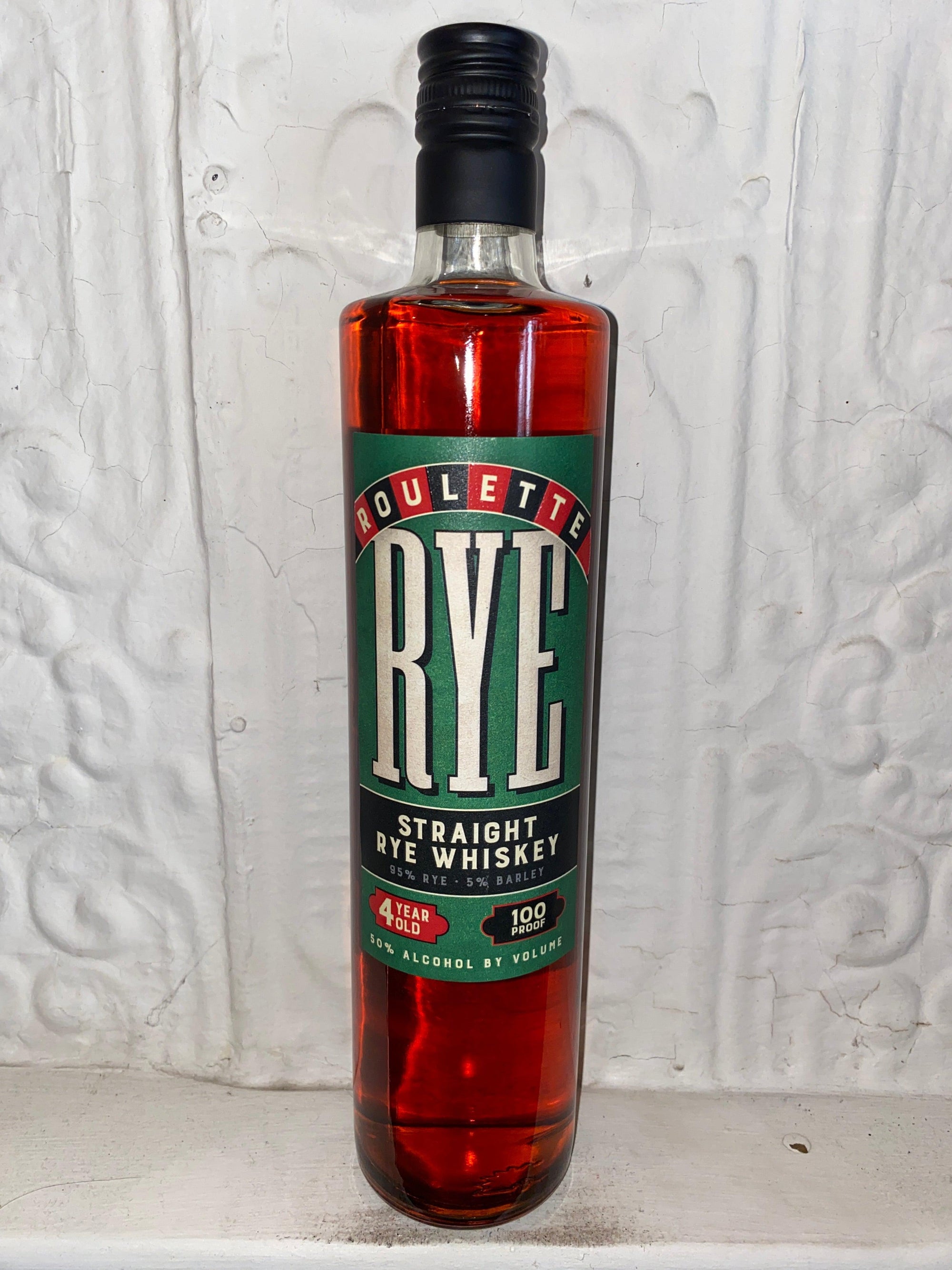 Roulette Straight Rye Whiskey (Indiana, USA)-Bibber & Bell
