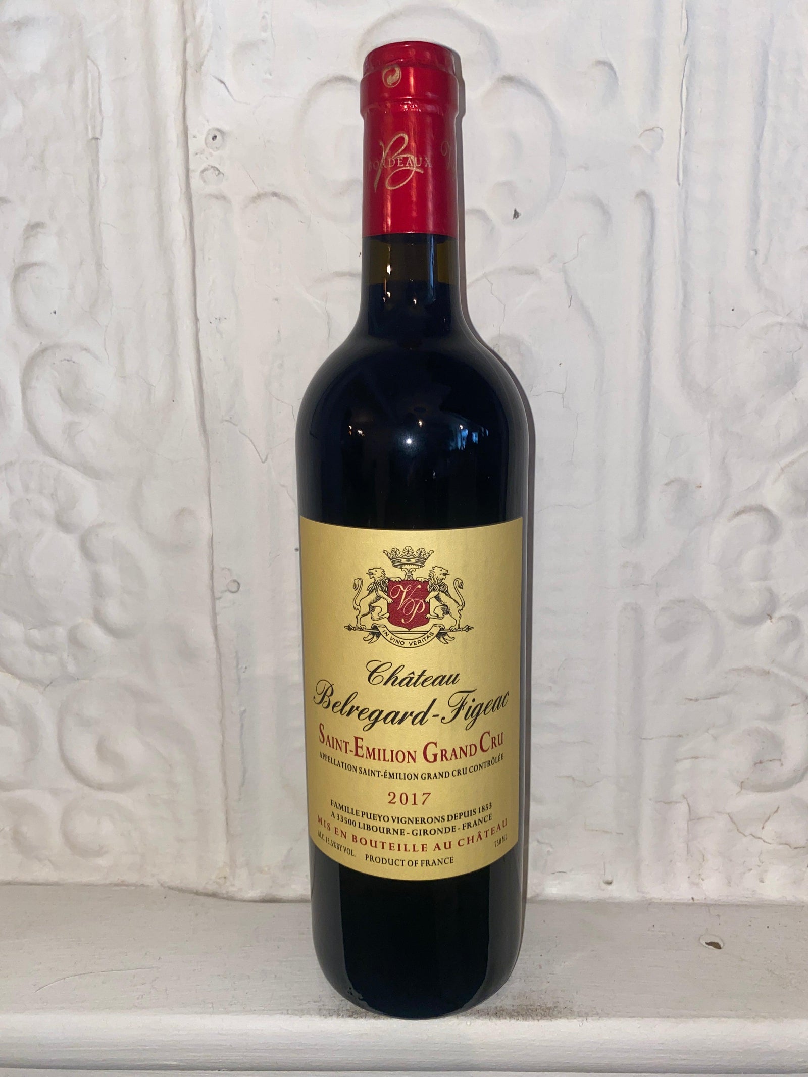 Saint Emilion Grand Cru, Chateau Belregard Figeac 2017 (Bordeaux, France)-Bibber & Bell