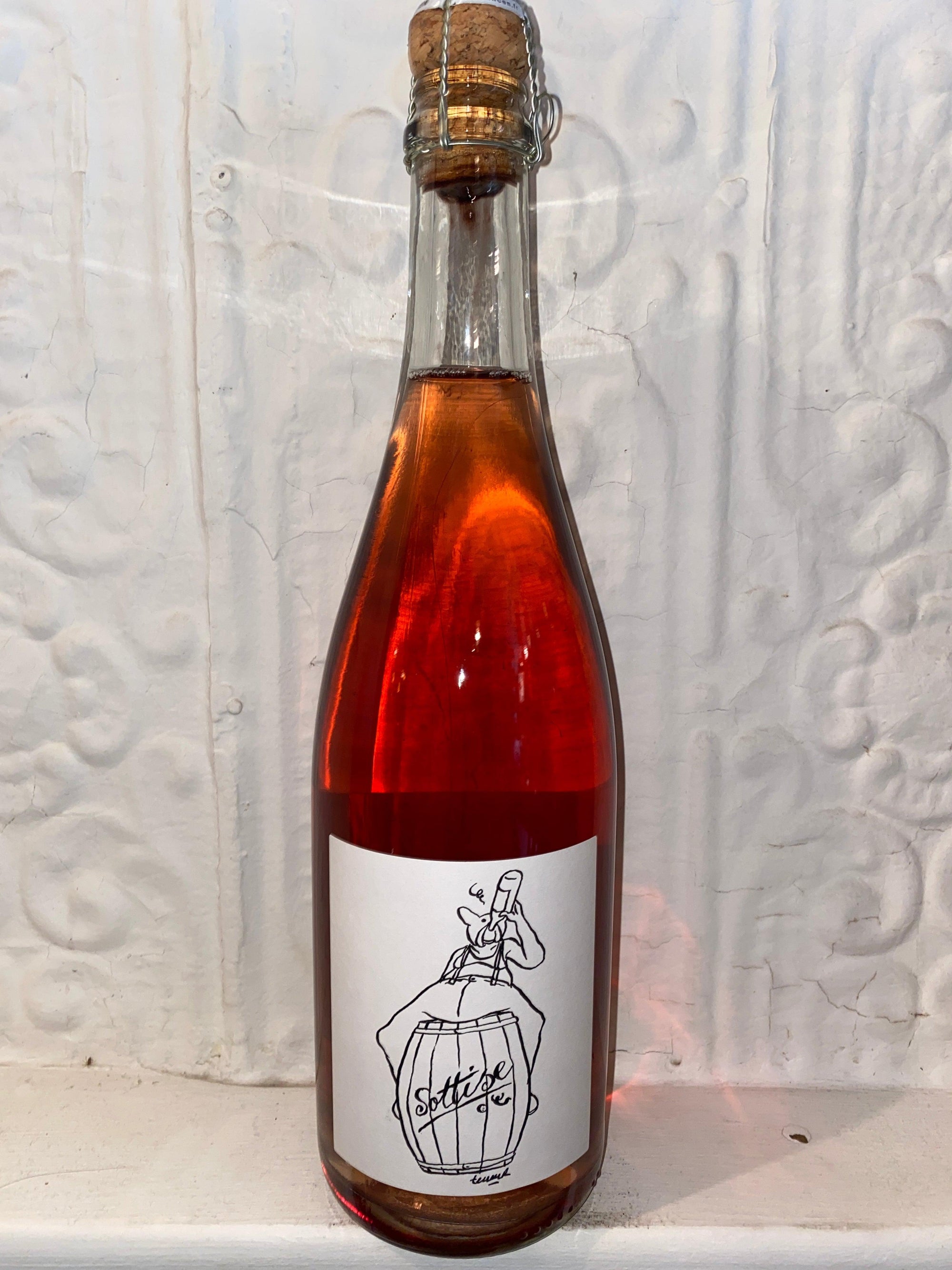Sotisse Pet Nat Rose, Le Sot de L'Ange NV (Loire Valley, France)-Wine-Bibber & Bell