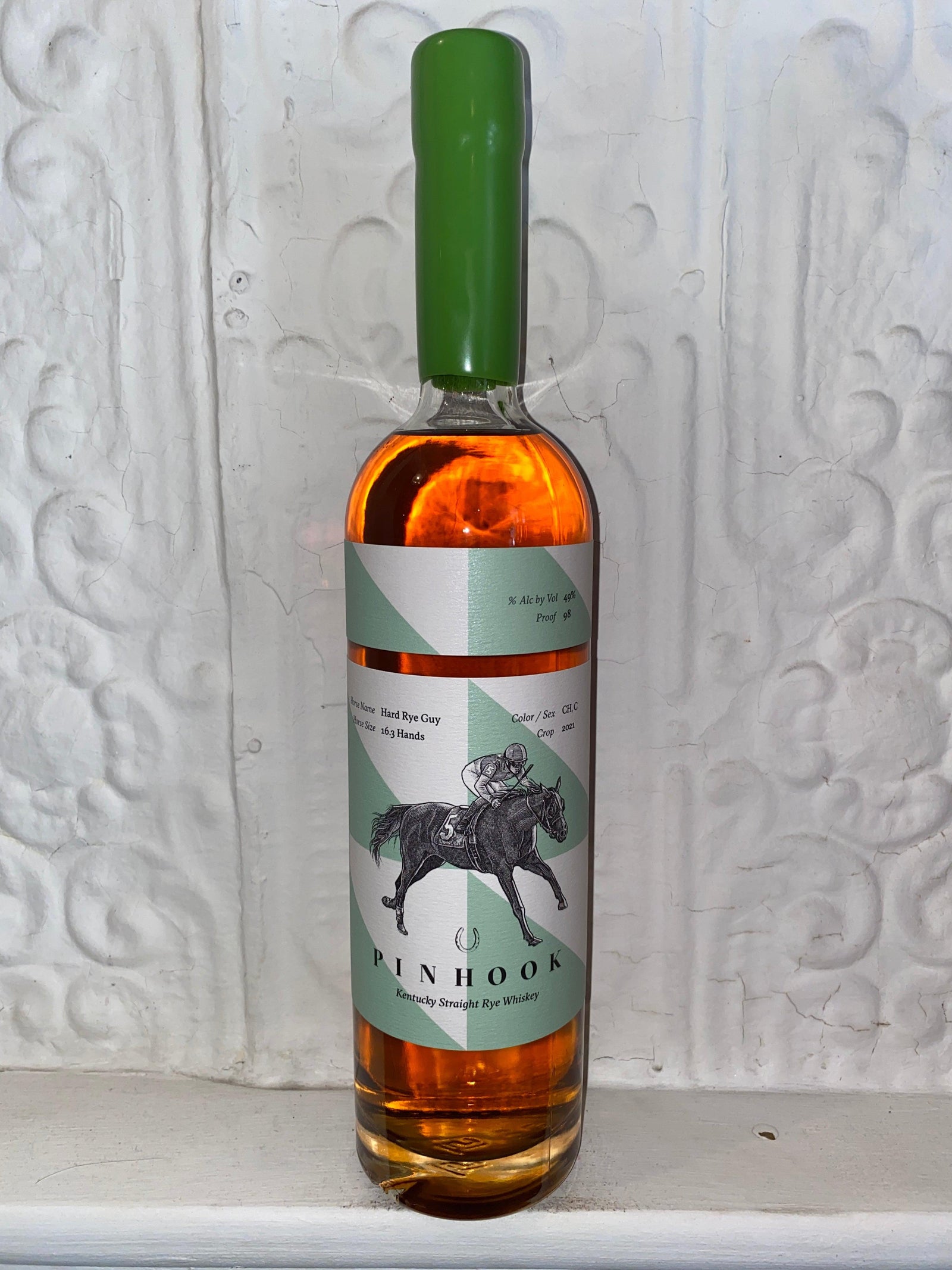 "Hard Rye Guy" Straight Rye Whiskey, Pinhook (Kentucky, USA)-Spirits-Bibber & Bell