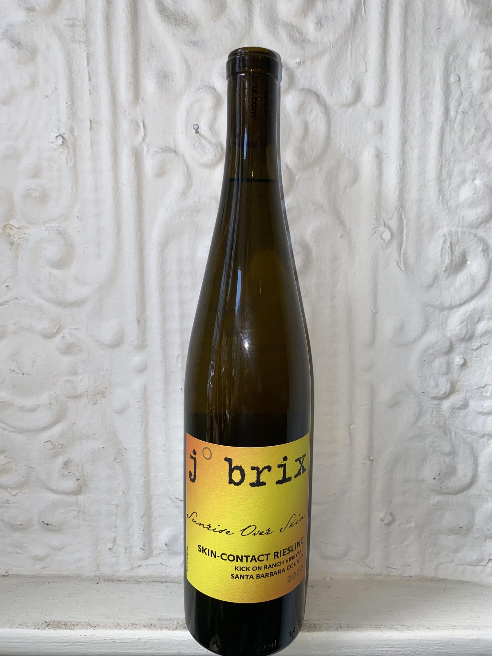 Sunrise Over Skin Riesling, J Brix 2020 (Santa Barbara County, California)-Wine-Bibber & Bell