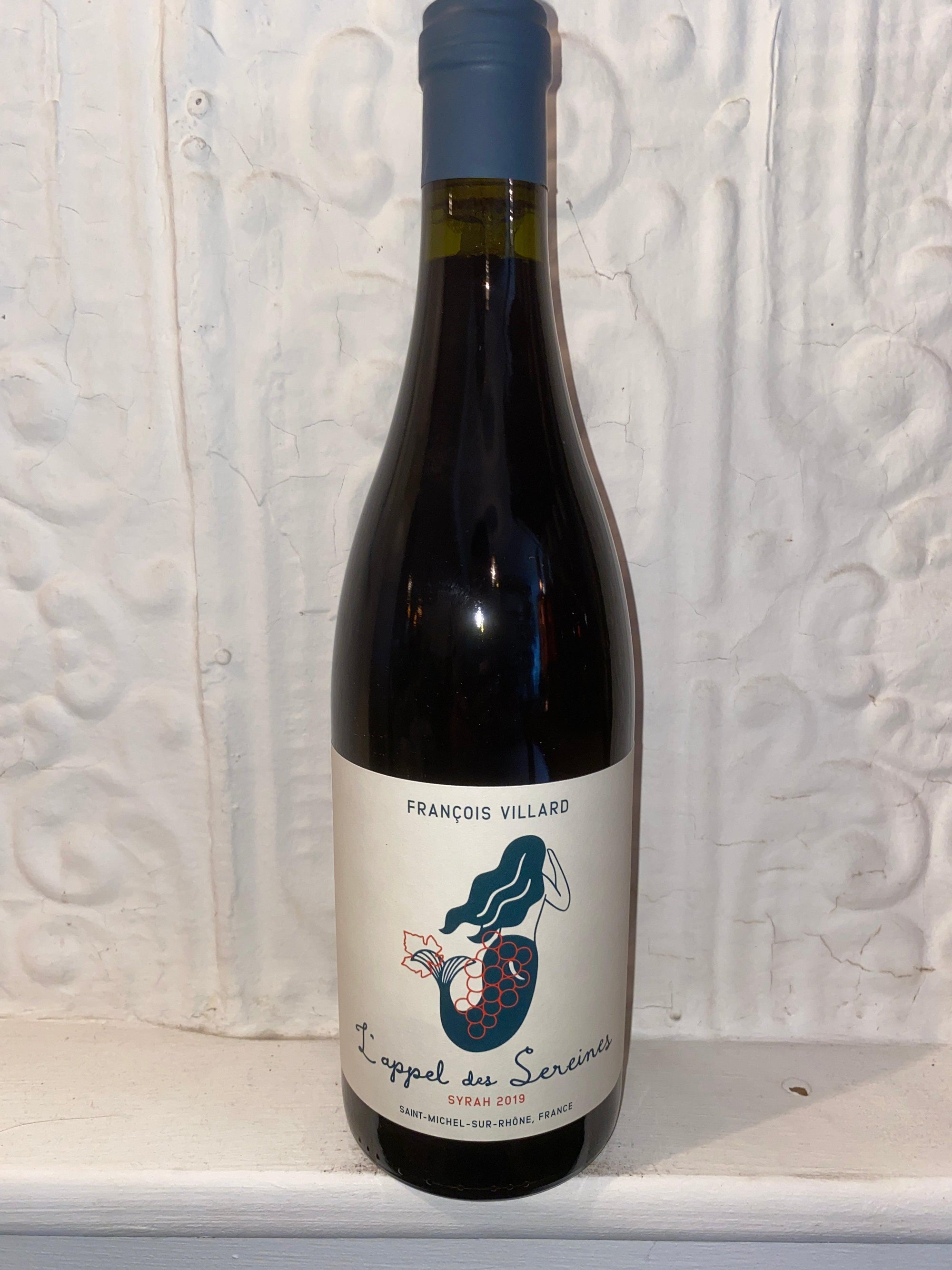 Syrah L&#39;Appel des Sereines, Francois Villard 2019 (Rhone Valley, France)-Wine-Bibber &amp; Bell