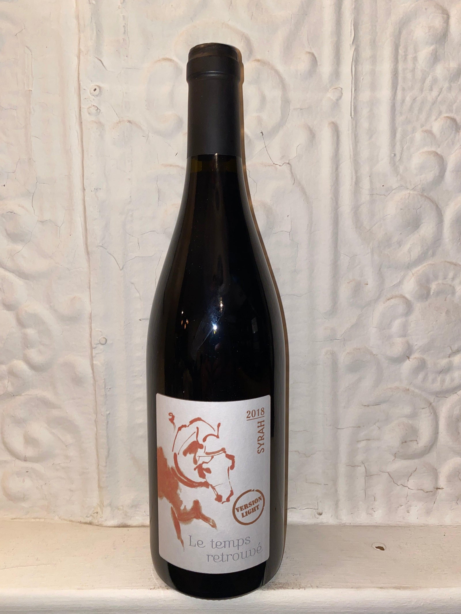 Syrah Version Light, Le Temps Retrouve 2018 (Roussillon, France)-Bibber & Bell