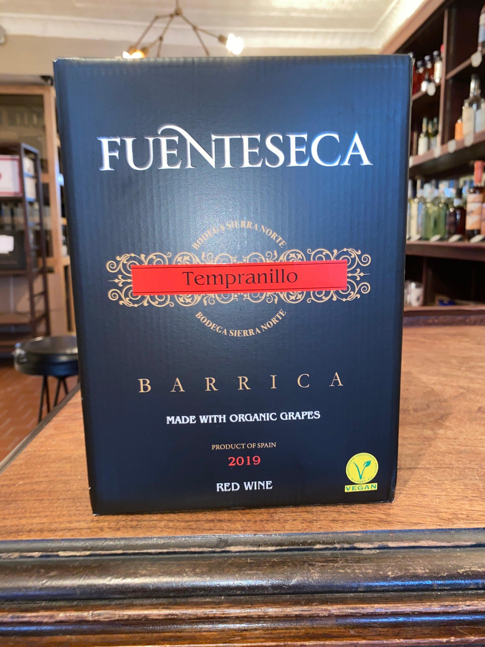 Tempranillo, Fuenteseca 2019 (Valencia, Spain) 3L Box-Bibber & Bell