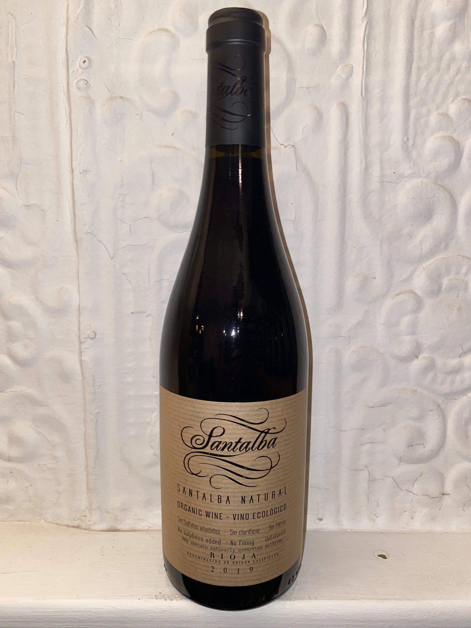 Tempranillo "Natural", Bodegas Santalba 2019 (Rioja, Spain)-Bibber & Bell