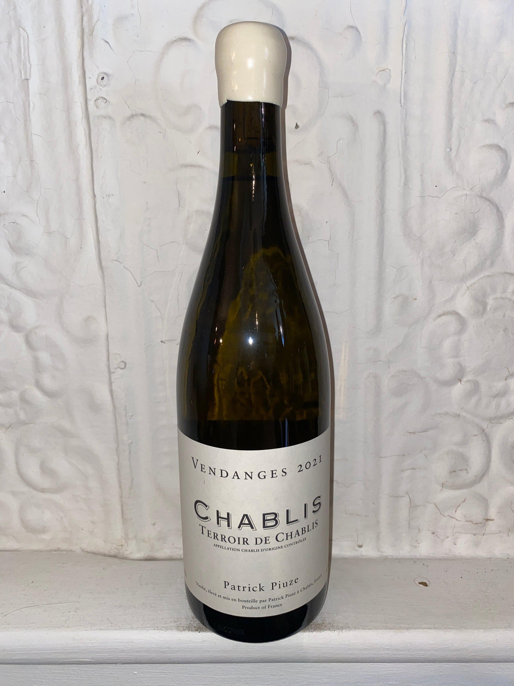 Terroir de Chablis, Patrick Piuze 2021 (Chablis, France)-Bibber & Bell