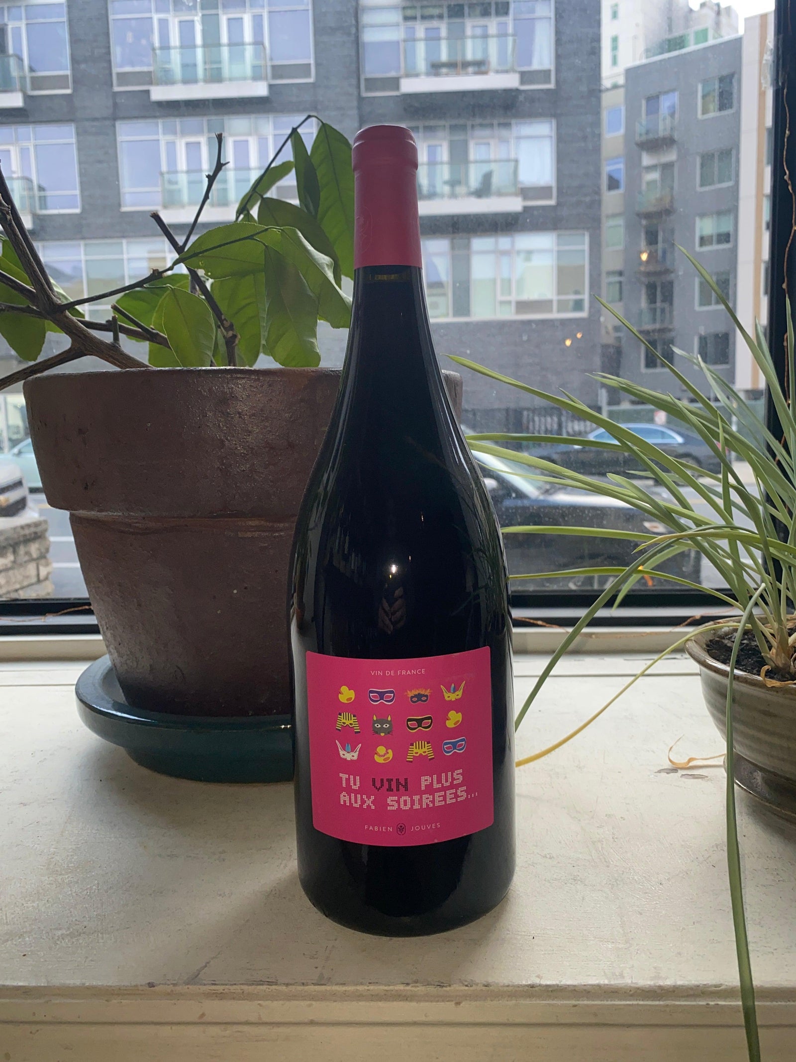Tu Vin Plus Aux Soirees, Fabien Jouves 2021 1.5ltr (Cahors, France)-Bibber & Bell