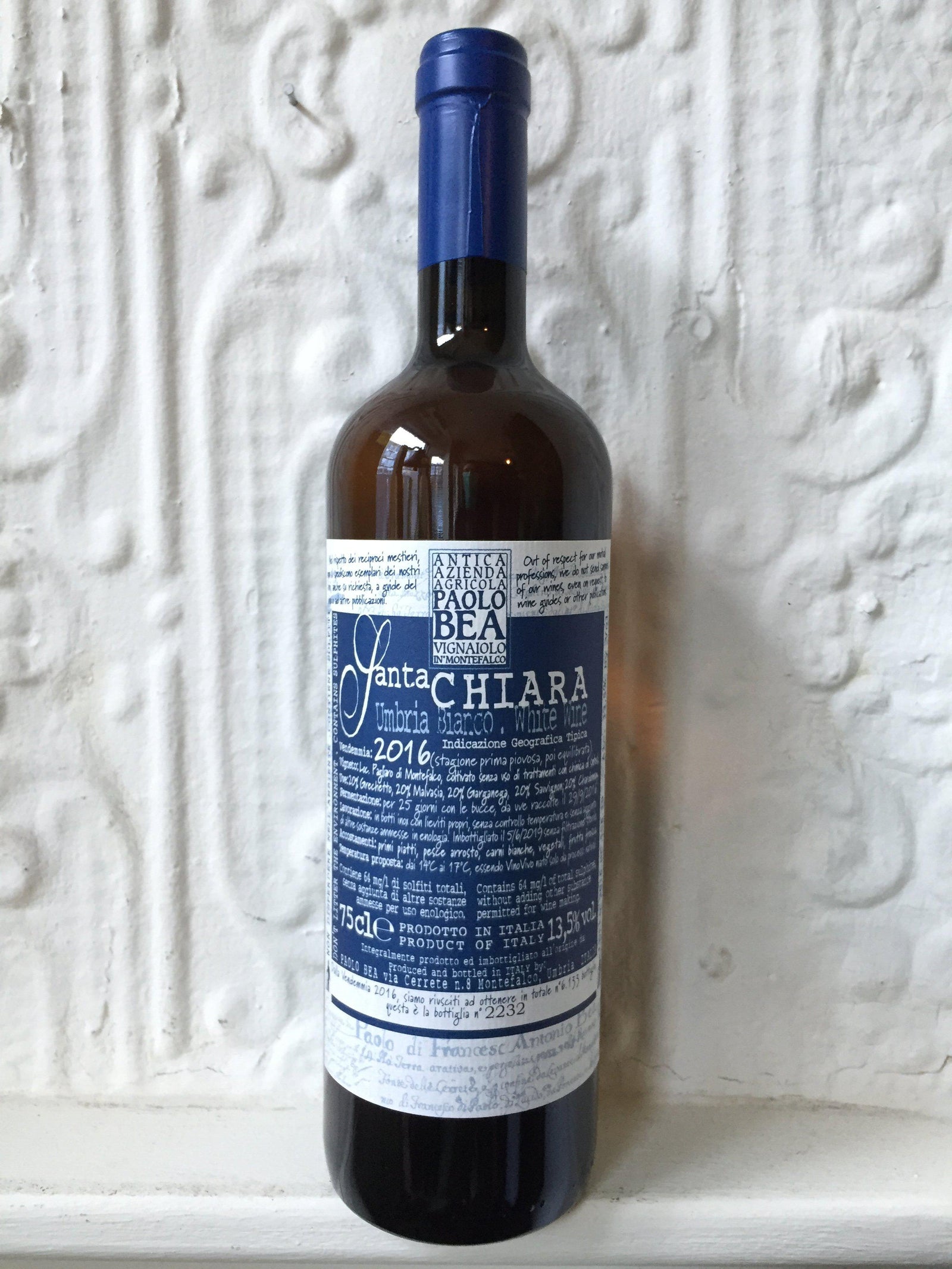 Umbria Bianco "Santa Chiara", Paolo Bea 2016 (Umbria, Italy)-Wine-Bibber & Bell