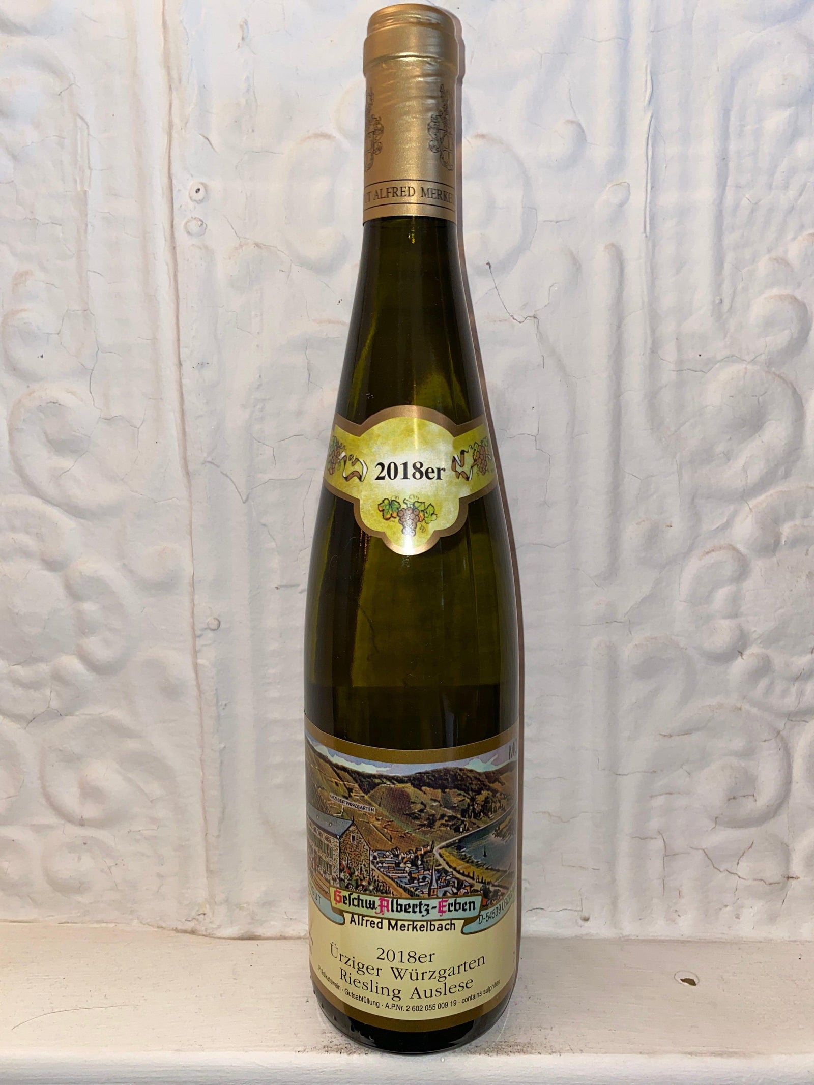 Urziger Wurzgarten Riesling Auslese, Merkelbach 2018 (Mosel, Germany)-Wine-Bibber & Bell