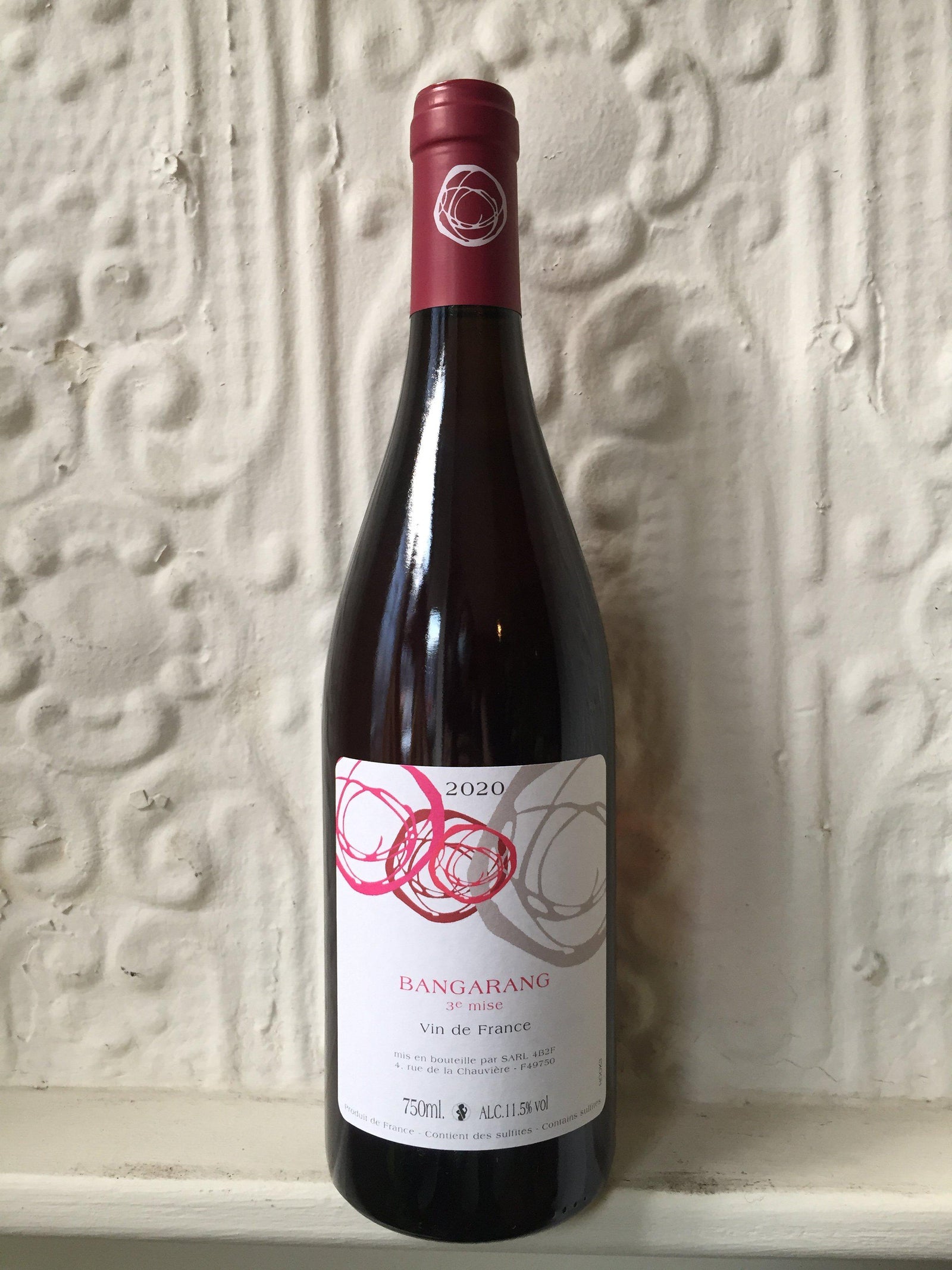 VDF Rouge "Bangarang", Agnes et Rene Mosse 2020 (Loire, France)-Wine-Bibber & Bell