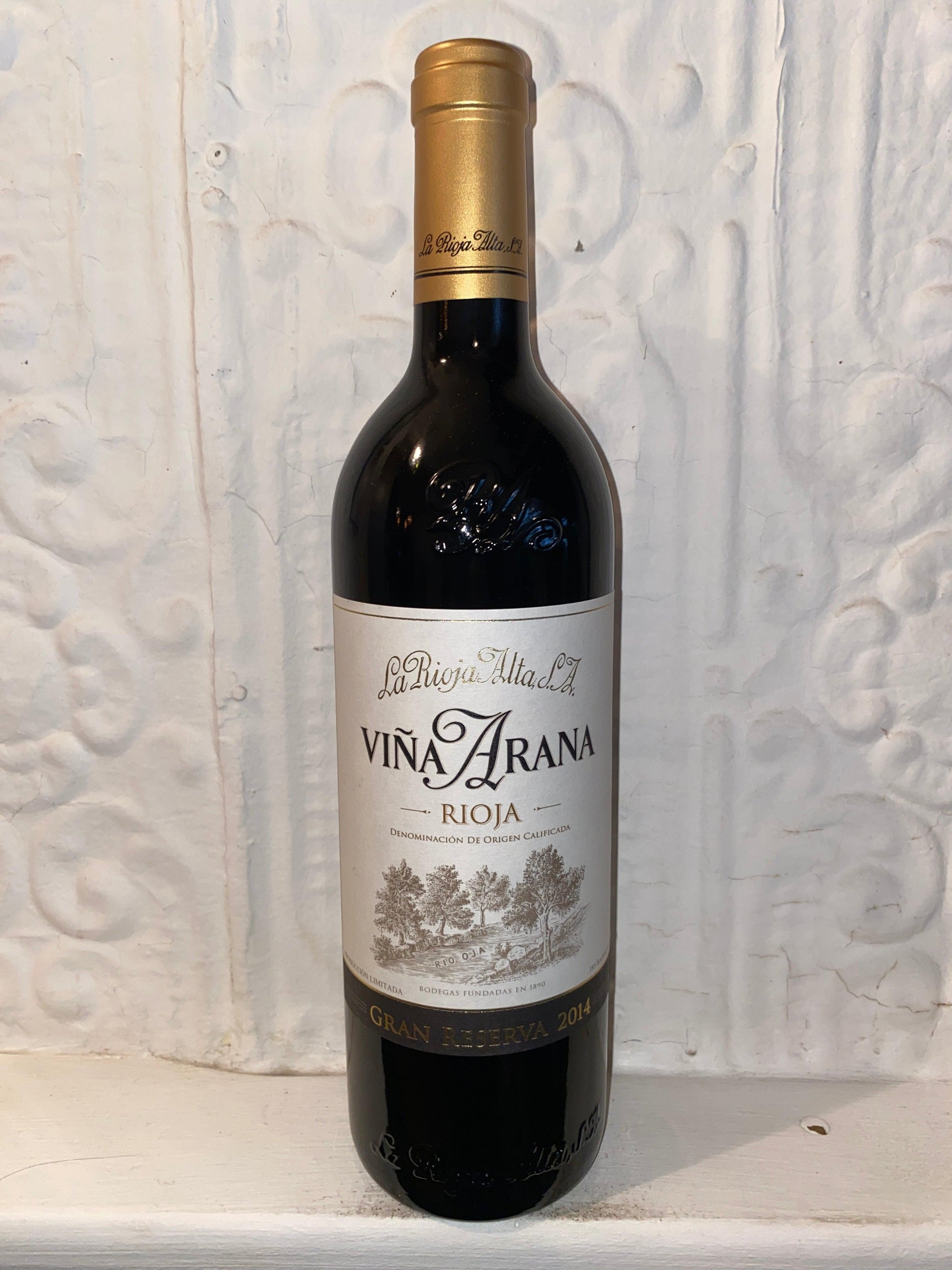 Vina Arana Gran Reserva, La Rioja Alta 2014 (Rioja, Spain)-Wine-Bibber & Bell