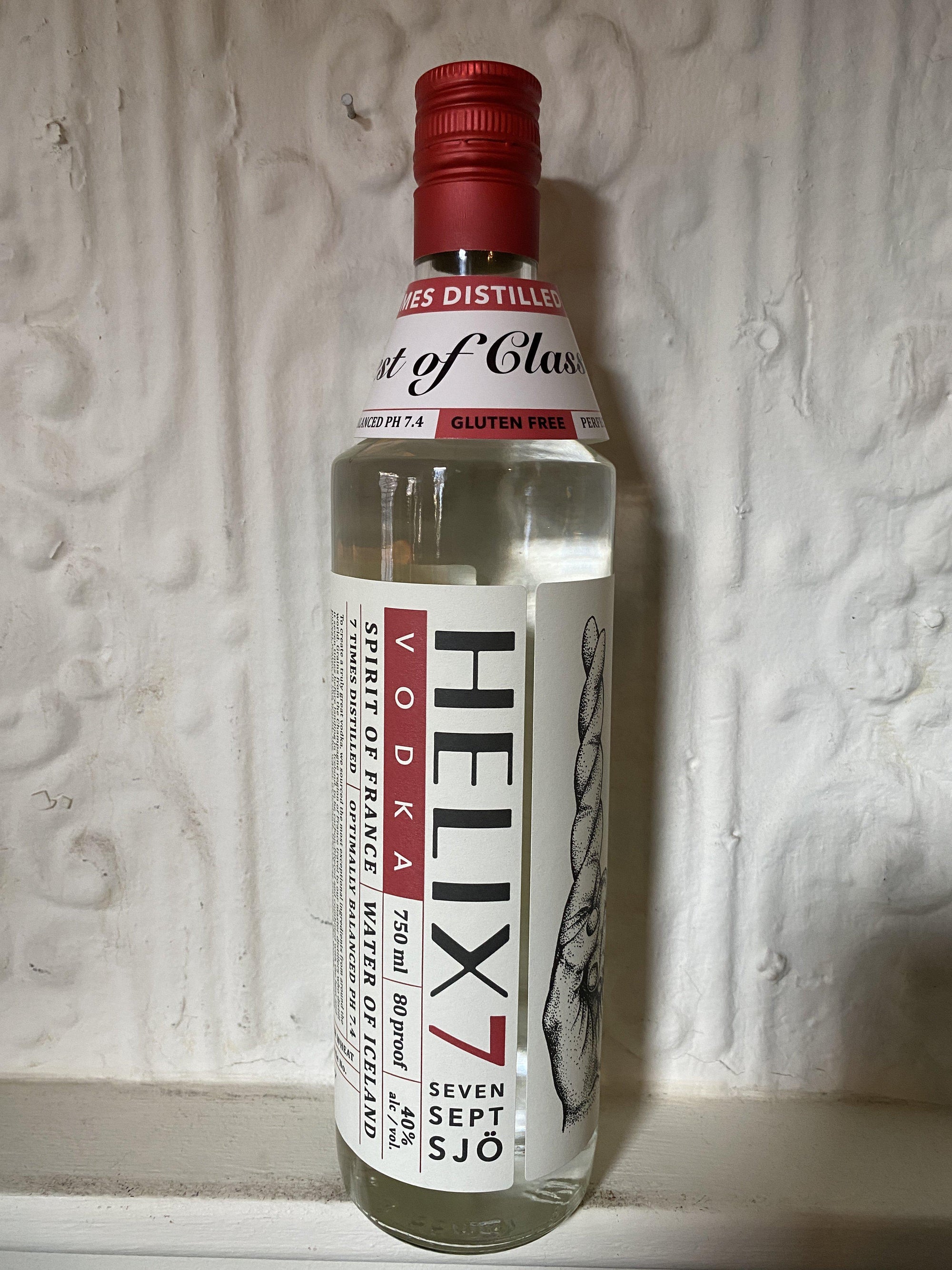 Helix 7 Vodka (France)-Spirits-Bibber & Bell